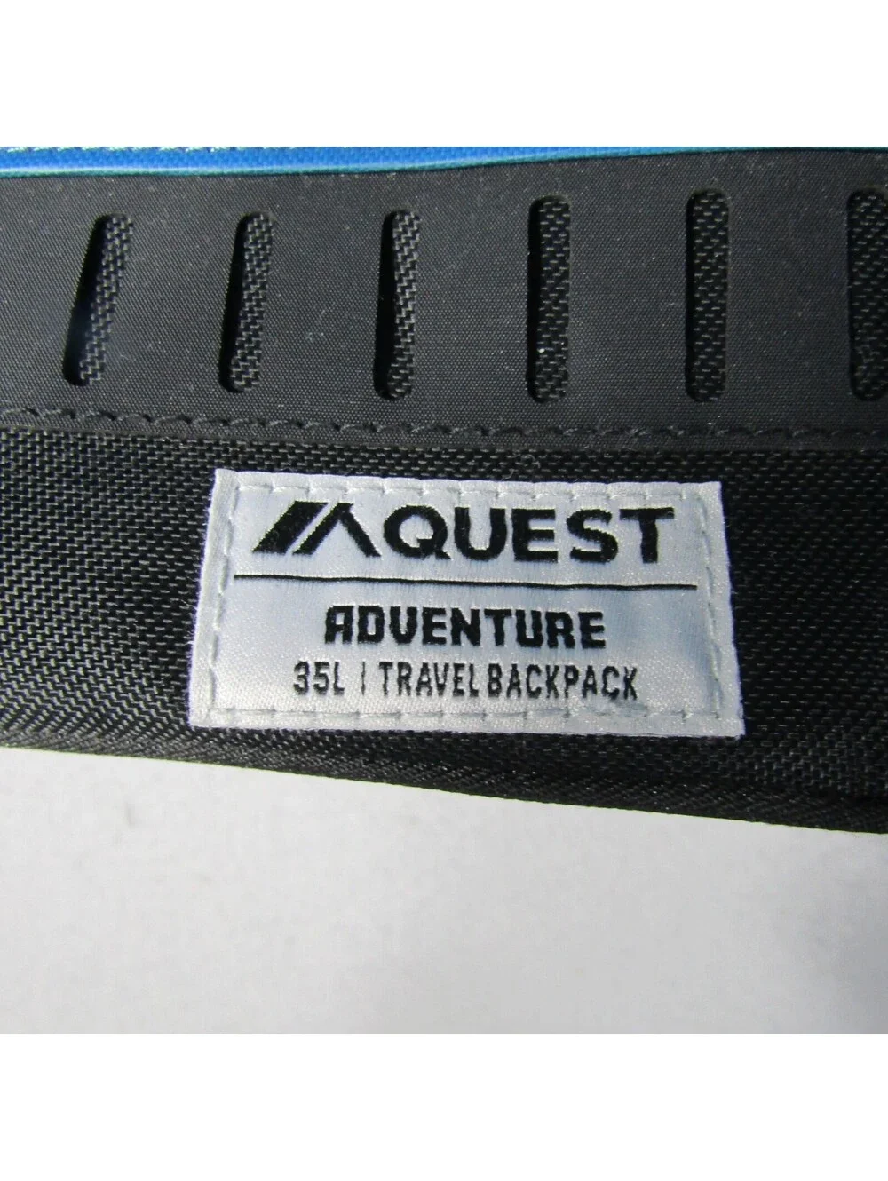 NWT Quest Adventure 35L Travel Backpack Blue